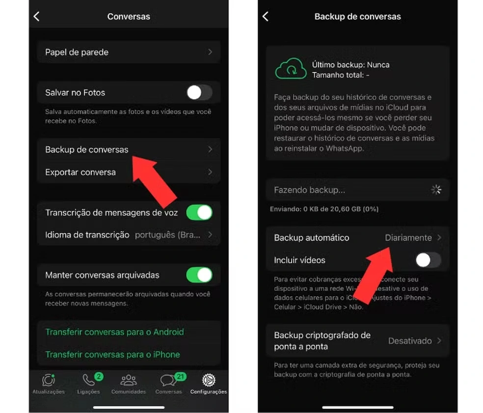 como restaurar conversas do whatsapp ios como restaurar conversas do whatsapp ios